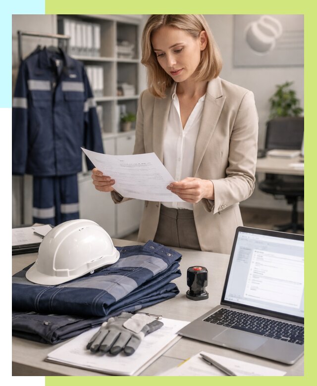 Сертификация спецодежды в Медногорске от 7120 р. | Алешин-Мдн