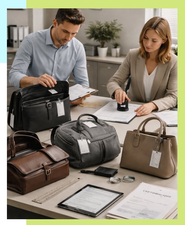 Сертификация сумок в Медногорске от 7629 руб. | Алешин-Мдн