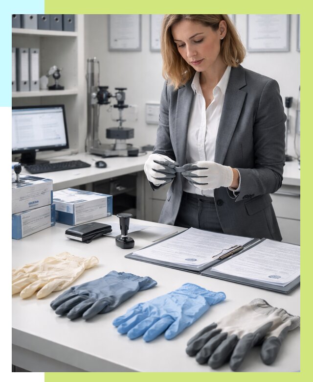 Сертификация перчаток в Медногорске от 8646 р. | Алешин-Мдн