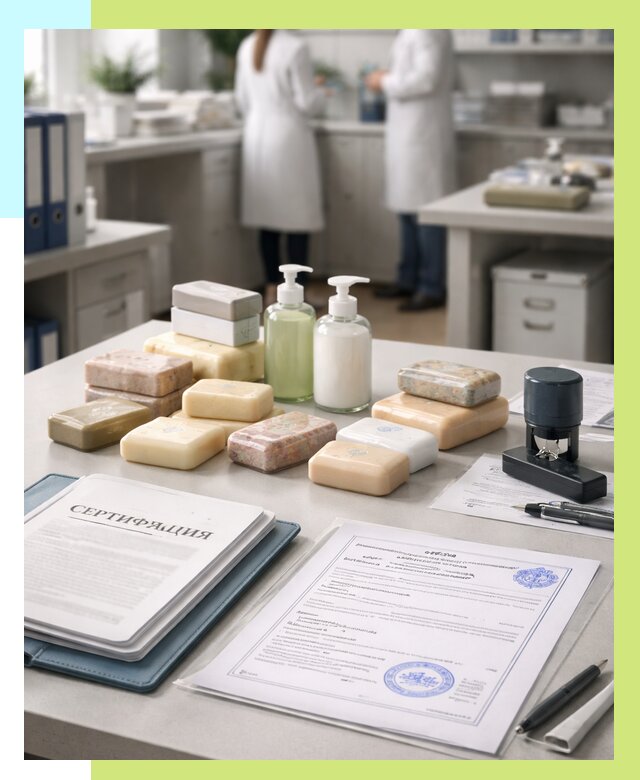 Сертификация мыла и сертификат на мыло в Медногорске от 12206 | Алешин-Мдн