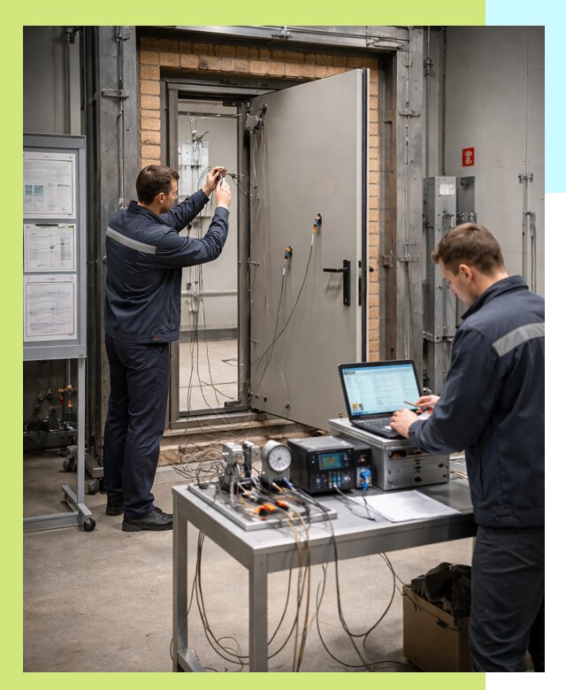 Сертификация противопожарных дверей в Медногорске по ГОСТ и ТР