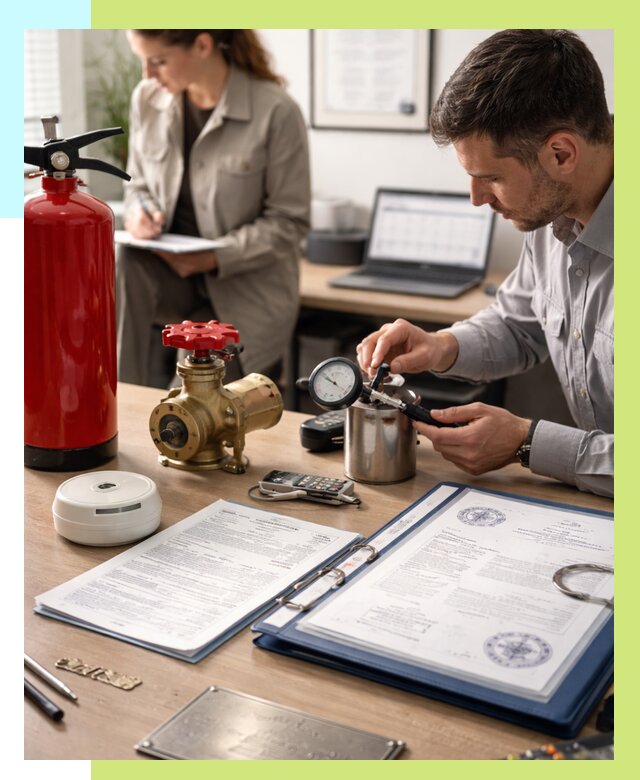 Сертификация пожарного оборудования в Медногорске от 15258 р.|Алешин-Мдн