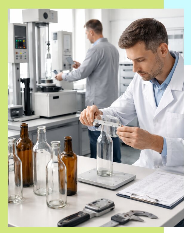 Сертификация стеклянных бутылок и сопутствующей упаковки в Медногорске