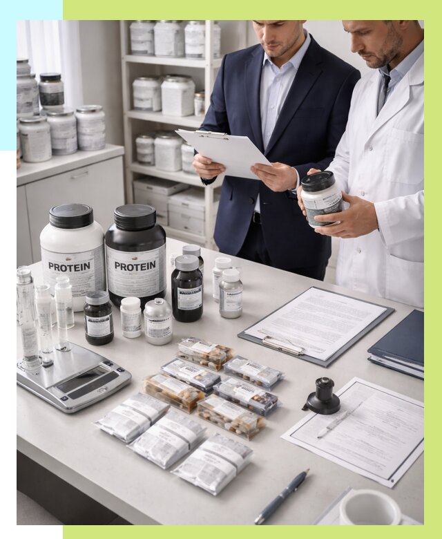 Сертификация спортивного питания в Медногорске от 15258 р., Алешин-Мдн