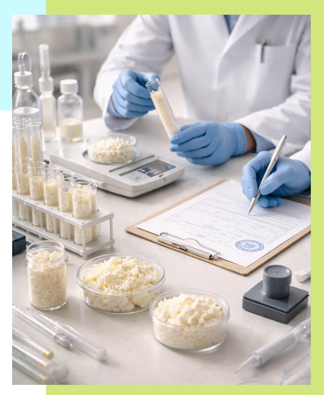Сертификация творога в Медногорске от 12206 р. под ключ | Алешин-Мдн