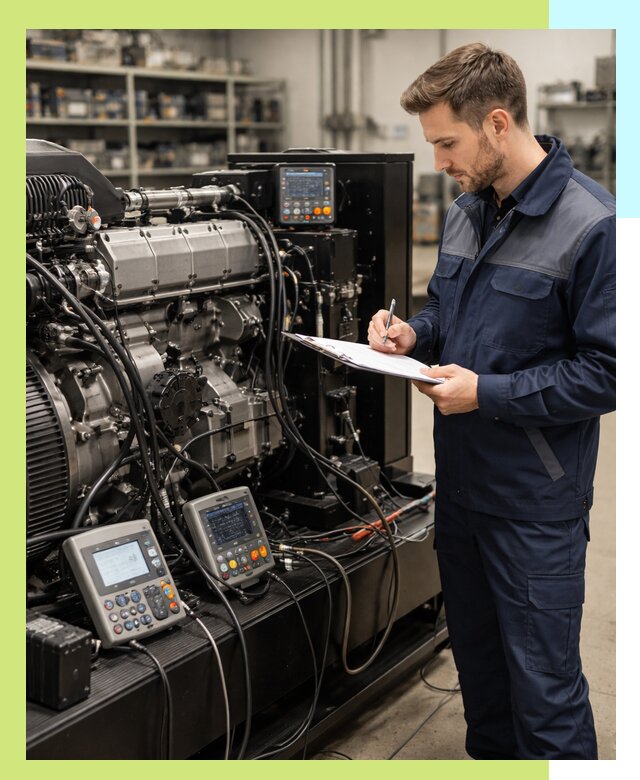 Сертификация дизельных генераторов и их оборудования в Медногорске