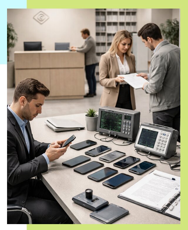 Сертификация телефонов в Медногорске от 25430 р. под ключ | Алешин-Мдн