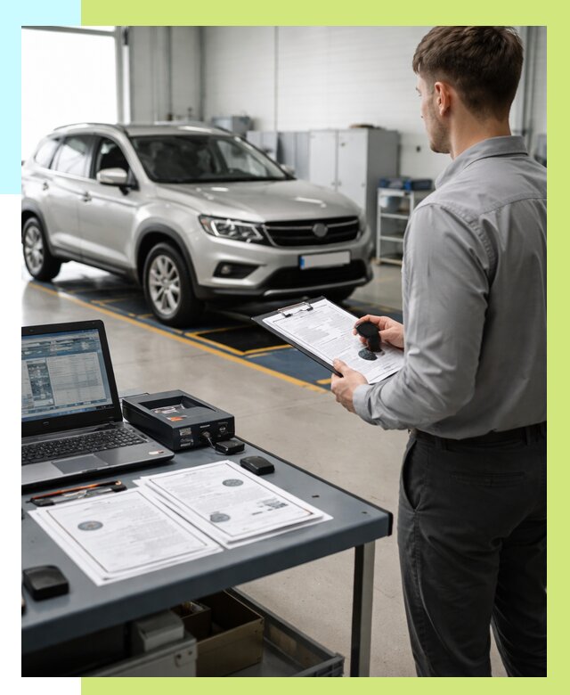 Сертификация транспортных средств в Медногорске от 12206 р. | Алешин-Мдн