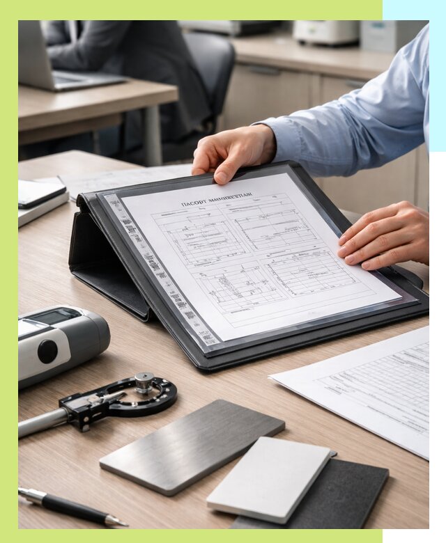 Оформление паспорта материала для продукции в Медногорске