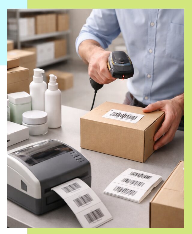 Штрихкодирование продукции в Медногорске от 4577 р. | Алешин-Мдн