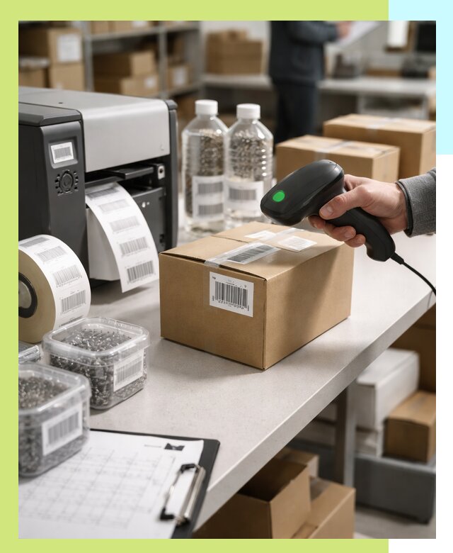 Штрихкодирование продукции и маркировка для продажи в Медногорске