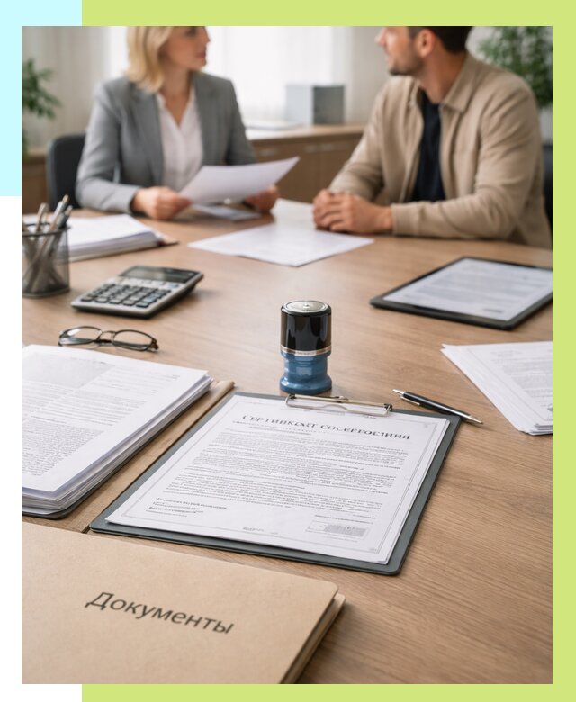 Сертификат соответствия на продукцию в Медногорске от 15258 р.|Алешин-Мдн