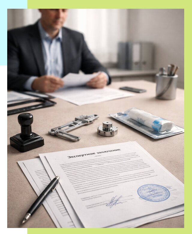 Экспертное заключение на продукцию в Медногорске от 8646 р. | Алешин-Мдн
