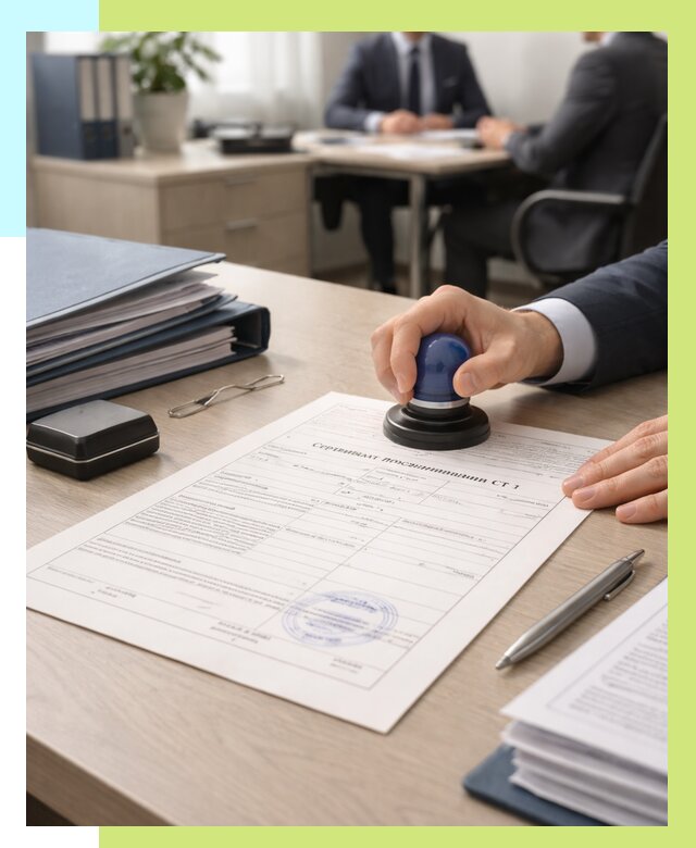 Сертификат происхождения СТ 1 в Медногорске от 4577 р. | Алешин-Мдн