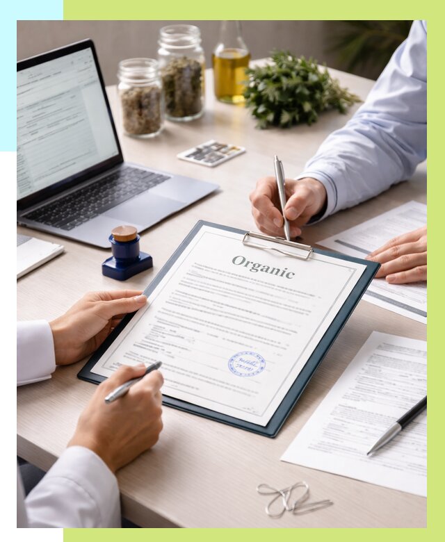 Оформление сертификат органик в Медногорске от 30516 р. | Алешин-Мдн