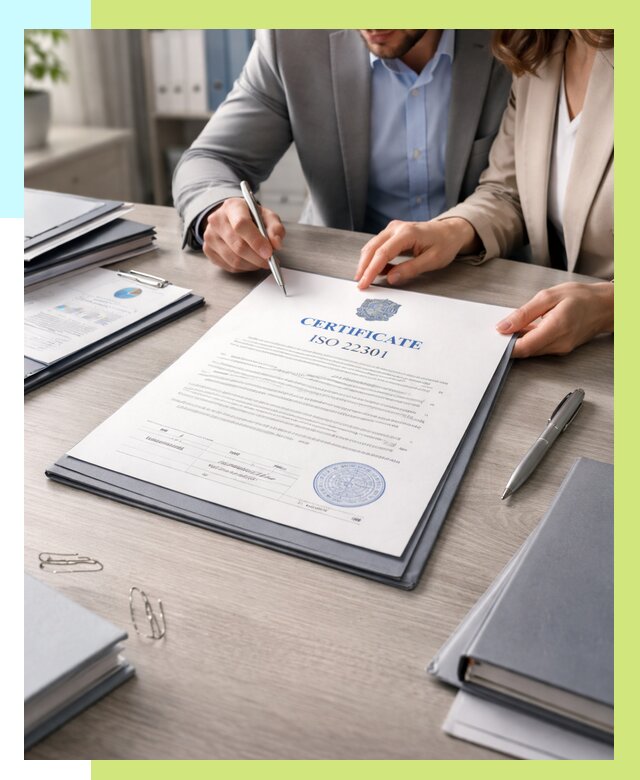 Сертификат ISO 22301 в Медногорске от 45774 р. | Алешин-Мдн срочно