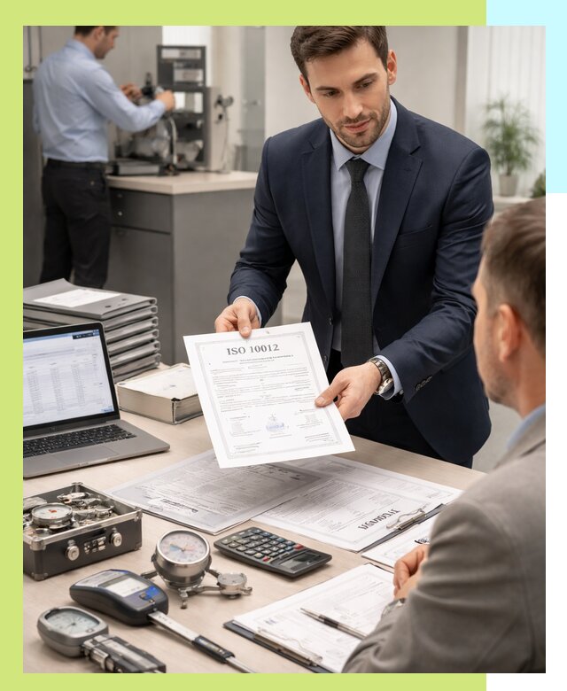 Выдача сертификата ISO 10012 по требованиям метрологии в Медногорске