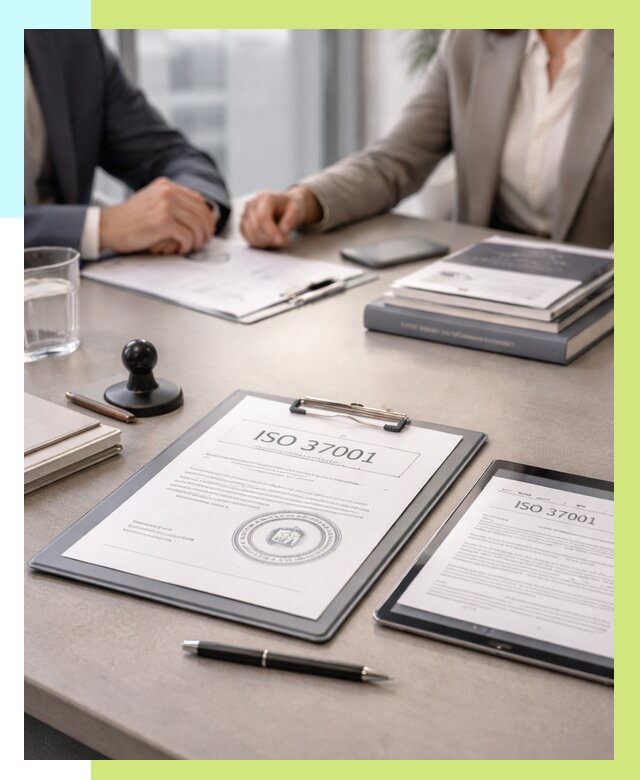 Сертификат ISO 37001 в Медногорске оформить от 122064 р. Алешин-Мдн